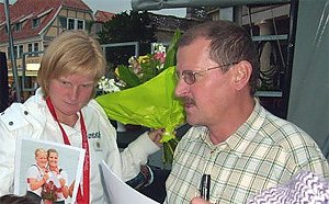 Silbermedaille f&uuml;r Doppelvierer (Foto: Karl-Heinz Herrmann)