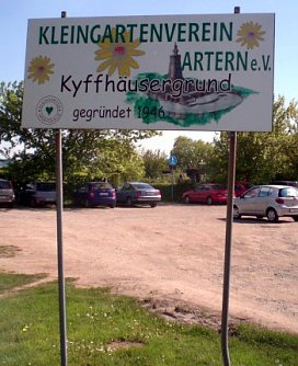 Kleingartenanlage Kyffh&auml;usergrund (Foto: Klaus Henze, Artern)