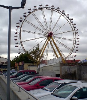 Fahrt mit Riesenrad Artern (Foto: Klaus Henze, Artern)