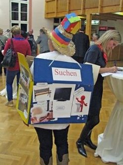 R&uuml;ckblick auf Marktplatz (Foto: Kreisjugendring Ro&szlig;leben)
