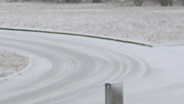 Schneespur (Foto: Karl-Heinz Herrmann)