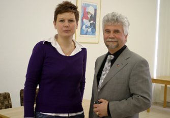 Europaabgeordneter zu Besuch (Foto: Silvana Sch&auml;ffer)