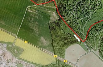 Vorsicht, da w&auml;chst was ran (Foto: Google Maps Karl-Heinz Herrmann)