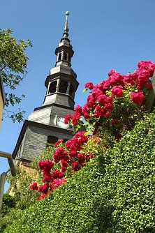 Gute Meldung vom "Schiefen" (Foto: Stadt Bad Frankenhausen)