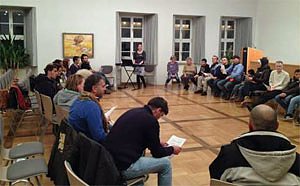 1. Probe des Begegnungschores Bad Frankenhausen (Foto: Evangelischer Kirchenkreis Bad Frankenhausen - Sondershausen)