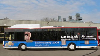 Das rollende Finanzamt (Foto: Th&uuml;ringen)