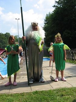 Neptun als Gast (Foto: privat)