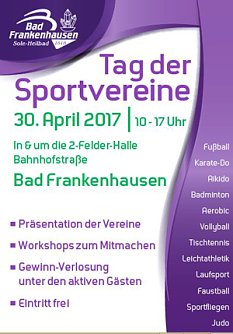 Tag der Vereine (Foto: Stadt Bad Frankenhausen)