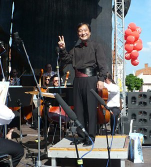 Masuda beim Residenzfest 2008 (Foto: Karl-Heinz Herrmann)