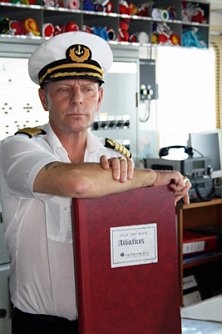 Auf der Br&uuml;cke der Albatros (Foto: Hans-J&uuml;rgen Schmidt)