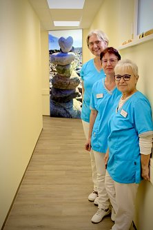 Medizinisches Team der neuen Kardiologiepraxis in Sondershausen (Foto: Eva Maria Wiegand)