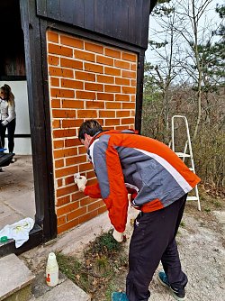 Arbeiten an der Hornungsh&ouml;he in Bad Frankenhausen.  (Foto: Peter Ke&szlig;ler)