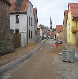 Stra&szlig;e Donndorf (Foto: Gemeinde Donndorf)
