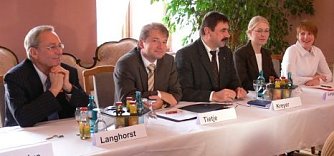 W&auml;hrend der heutigen Pressekonferenz (Foto: TN)