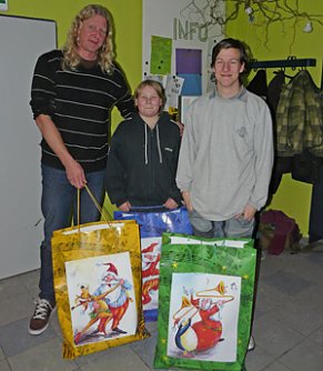 F&uuml;r Geschenke gesammelt (Foto: Stadtjugendring Sondershausen)