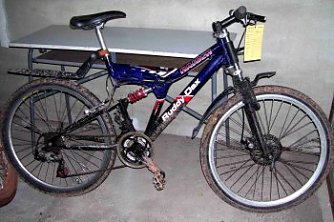 Wem geh&ouml;rt das Fahrrad? (Foto: pol)