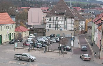 Parkplatz am Schwan (Foto: Karl-Heinz Herrmann)
