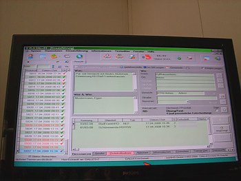 Rettungsleitstelle Kyffh&auml;userkreis (Foto: Karl-Heinz Herrmann)