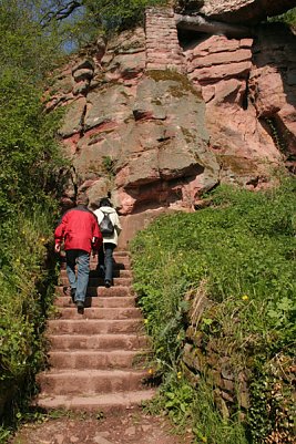 Auf dem Kyffh&auml;userweg (Foto: Julia Hornickel)