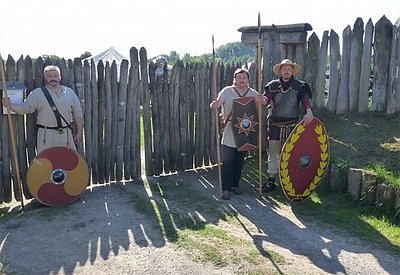 Kampfszenen der Germanenst&auml;mme (Foto: Privat)