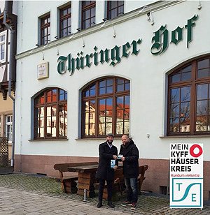 Neuer Partner Th&uuml;ringer Ehrenamtscard (Foto: Landratsamt Kyffh&auml;userkreis)