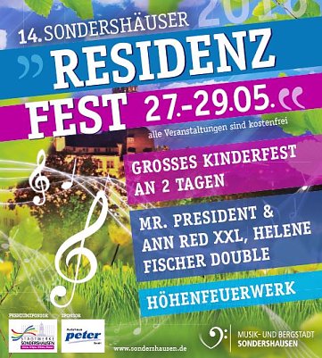 Willkommen zum 14. Sondersh&auml;user Residenzfest (Foto: Karl-Heinz Herrmann)