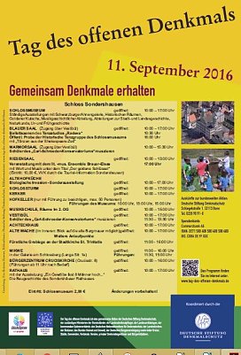 Tag des Offenen Denkmals 2016 (Foto: Stadt Sondershausen)