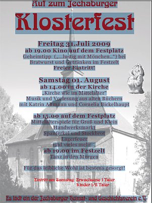 Jechaburger-Klsterfest (Foto: Heimatverein Jechaburg)