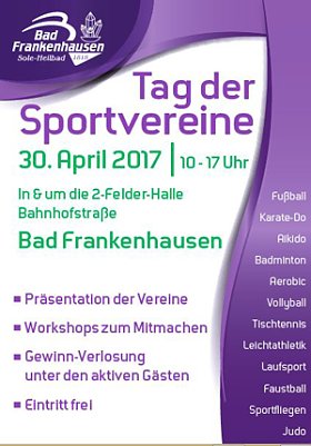 Tag der Vereine (Foto: Stadt Bad Frankenhausen)