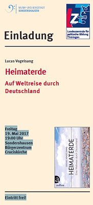 Buchvorstellung "Heimaterde" (Foto: Landeszentrale f&uuml;r politische Bildung)