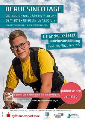 BerufsInfotage in Vorbereitung Foto: Landratsamt Kyffh&auml;userkreis