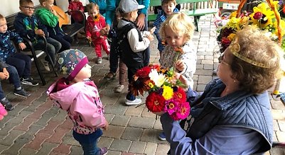 Verabschiedung von Marion Haas in den Ruhestand Foto: Katrin Milde-Kindervilla