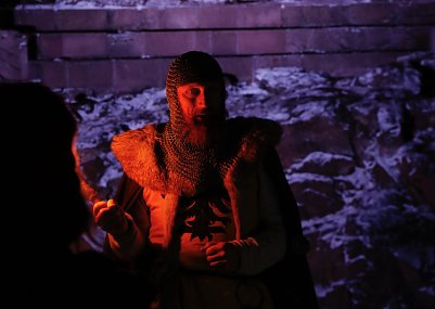 Heiko Kolbe, alias, Kaiser Barbarossa, der Rotbart (Foto: agl)