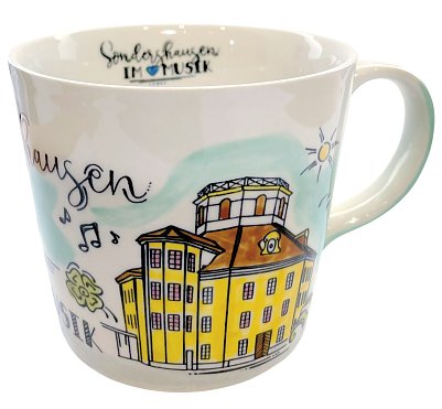 Die Sammeltasse gibt es nur in begrenzter St&uuml;ckzahl. (Foto: Stadtinfo Sondershausen)