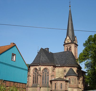 St. Matthias-Kirche Stockhausen (Foto: Karl-Heinz Herrmann)