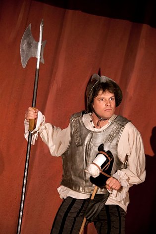 Bild: Franz Xaver Schlecht als Jobst Hacke in Der Raub des Prinzen Hugo