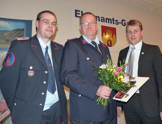 Ehrenarbeit gew&uuml;rdigt (Foto: Karl-Heinz Herrmann)