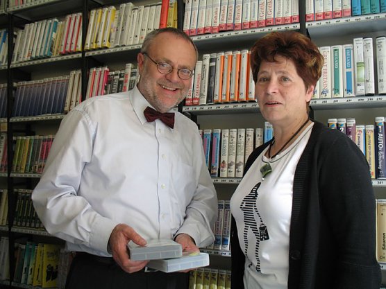 Besuch im Medienzentrum (Foto: Landratsamt Kyffh&auml;userkreis)