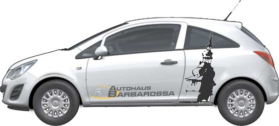Verlosung eines Opel Corsa (Foto: Stadt Bad Frankenhausen) Verlosung eines Opel Corsa (Foto: Stadt Bad Frankenhausen)