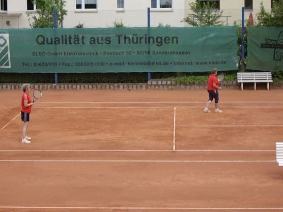 Pfingstmontagstennis gut angenommen (Foto: Marcel Fromm)