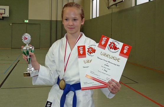 Gleich zwei Mal Meisterin (Foto: Karl-Heinz Herrmann)