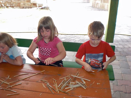 Haus f&uuml;r die Wildbienen (Foto: Kindervilla Bad Frankenhausen)