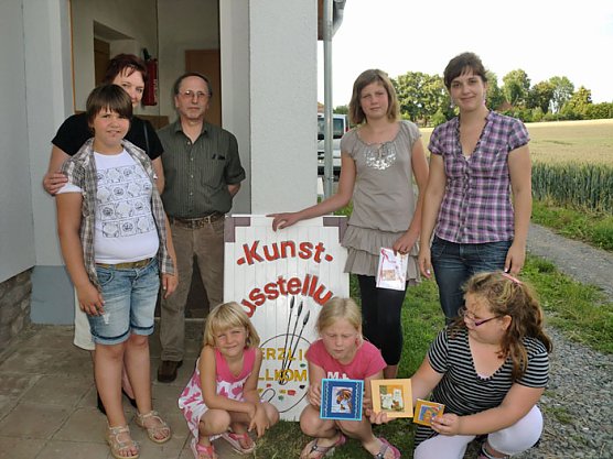 Kunstausstellung Ichstedt (Foto: Domizil Bad Frankenhausen)