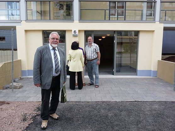 Offene T&uuml;r Weizenstr&szlig;e (Foto: Karl-Heinz Herrmann)