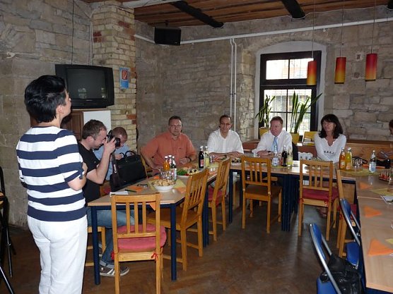 Matschie im Just (Foto: Karl-Heinz Herrmann) Matschie im Just (Foto: Karl-Heinz Herrmann)