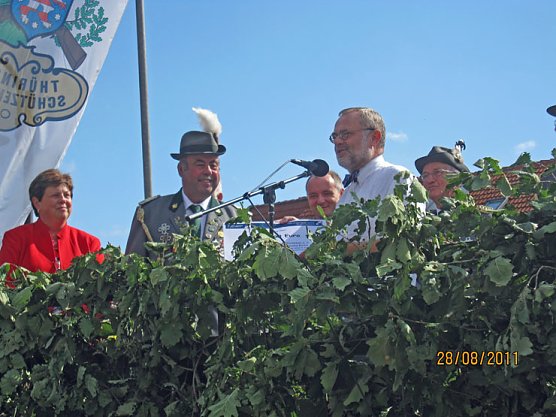 Bescheid f&uuml;r Sch&uuml;tzen (Foto: Andreas Schm&ouml;lling)