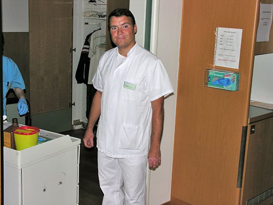 Kurth in Klinik (Foto: FDP Wahlkreisbüro) Kurth in Klinik (Foto: FDP Wahlkreisbüro)