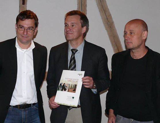 &Uuml;bergeben (Foto: privat)