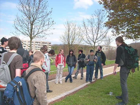 Information zum Generationengarten (Foto: Karl-Heinz Herrmann)