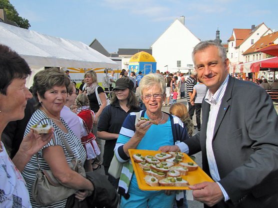 Lemme bei 283. Ro&szlig;leber Kirmes (Foto: MDB Steffen Lemme)